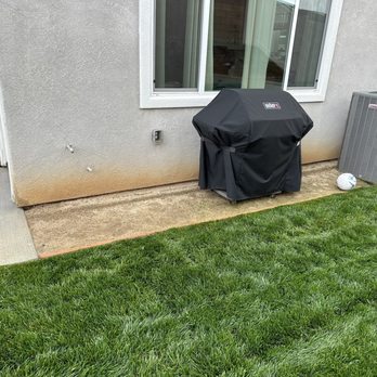 Luxuriant Landscape - Decomposed Granite Pad for bbq. - Landscaping Near Me