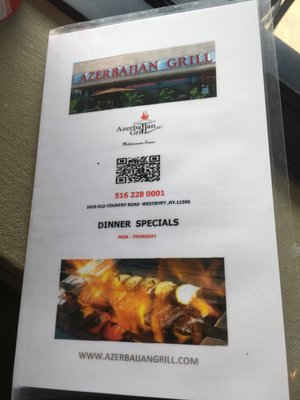 Menu photo 7 Azerbaijan Grill East Meadow, NY