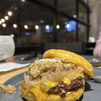Southern Grist Brewing - Burger was so good - Breweries Near Me - Nashville, Tennessee