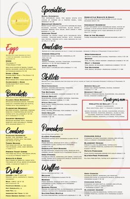 Menu photo 2 Eggstablished Westmont, IL