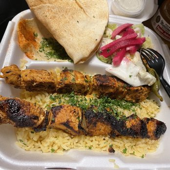Sultan Chicken - Chicken Combo Kebab Plate Lunch. Never fails me & service is always amazing . - Middle Eastern Near Me - Los Angeles, California