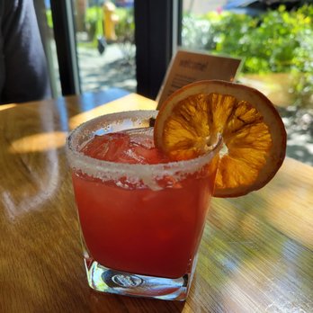 Kati Vegan Thai - blood orange margarita - Thai Near Me - Seattle, Washington