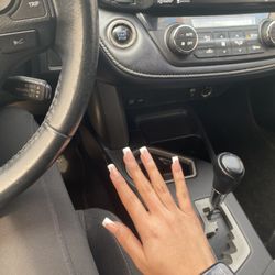 Sky Nails & Bar - Zoom in closer and you can see how dried out my nails were