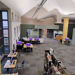 Russell Library - Computer station