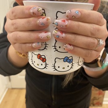 Nail Designs by Sunny - Colorful hearts for valentines - Nail Technicians Near Me - Daly City, California Nail Designs by Sunny - Colorful hearts for valentines - Nail Technicians Near Me - Daly City, California