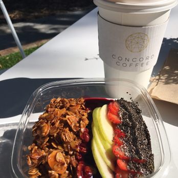 Good Thyme - Amazing granola  with a coffee from Concord Coffee across the street - New American Near Me - Lakeland, Florida