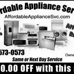 Affordable Appliance Service