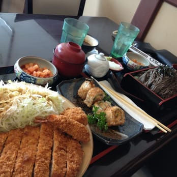 Yoko - donkatsu and crunch roll set with a jaru soba! - Japanese Near Me - Buena Park, California Yoko - donkatsu and crunch roll set with a jaru soba! - Japanese Near Me - Buena Park, California