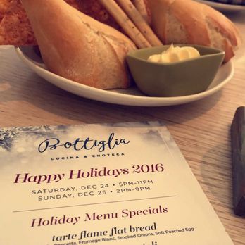 Bottiglia - Bread for the table & Christmas menu 2016 - Italian Near Me - Henderson, Nevada Bottiglia - Bread for the table & Christmas menu 2016 - Italian Near Me - Henderson, Nevada