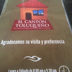 El Cantón Toluqueño - Horario bueno para los que trabajamos cerca