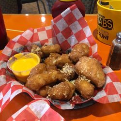 The Back Forty Bar and Grill - Puff bread and cheese