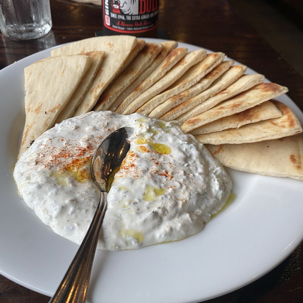 Jack's Restaurant & Bar - Tzatziki + Pita bread - American Near Me - San Bruno, California