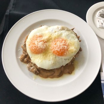 Tableau Bar Bistro - Mushroom toast add extra egg on top - Bars Near Me - Vancouver, British Columbia