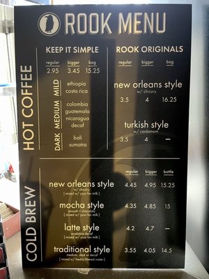 Menu photo 2 Rook Coffee Wall Township, NJ Menu photo 2 Rook Coffee Wall Township, NJ