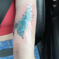 Breathing Canvas Tattoos - Redone tattoo by someone at eternal in Livonia