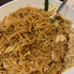Chicken pad Thai