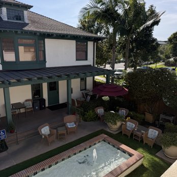 1906 Lodge - Our view of the courtyard from our balcony. - Hotels Near Me - Coronado, California 1906 Lodge - Our view of the courtyard from our balcony. - Hotels Near Me - Coronado, California