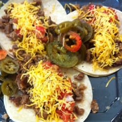 Leaf 'n' Ladle Cafe - Street Tacos - special grill item this week