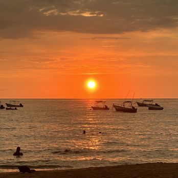El Dorado Restaurant - Sunset view from our table - Seafood Near Me - Puerto Vallarta, JAL