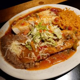 10.09.23 Chile Relleno and Beef Burrito 10.09.23 Chile Relleno and Beef Burrito