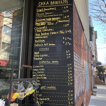 Okka Brooklyn - Menu - Coffee & Tea Near Me - Brooklyn, New York