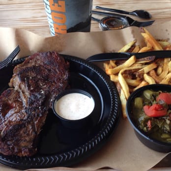 Mission BBQ - Black Plate Special- smoked 10oz ribeye - Barbeque Near Me - Evansville, Indiana Mission BBQ - Black Plate Special- smoked 10oz ribeye - Barbeque Near Me - Evansville, Indiana