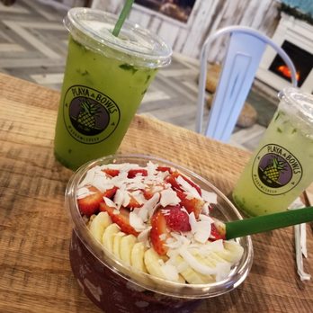 Playa Bowls - acai bowl and matcha infused lemonade - Acai Bowls Near Me - Englewood, New Jersey Playa Bowls - acai bowl and matcha infused lemonade - Acai Bowls Near Me - Englewood, New Jersey