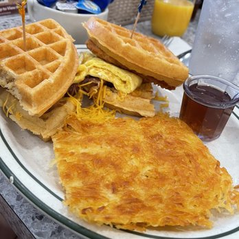 Country Waffles - Southern Fried Chicken Wich - Breakfast & Brunch Near Me - Livermore, California