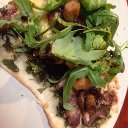 Spinach flatbread