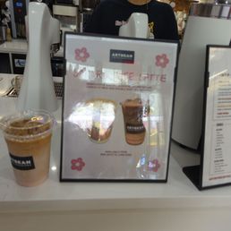 Sakura Cafe latte