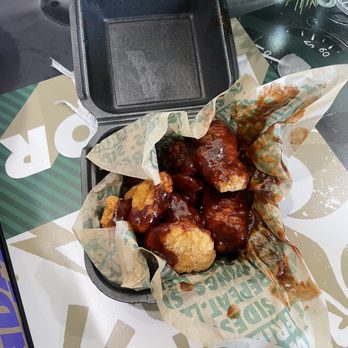 Wingstop - Chicken nuggets with bbq sauce or wings!? - Chicken Wings Near Me - Perris, California