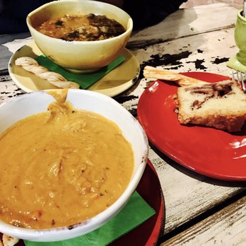 Cafe Fleur - Senegalese peanut stew, rustic lentil and potato soup, and Jewish apple cake. Everything is delicious and super fresh. - Cafes Near Me - Wayne, Pennsylvania