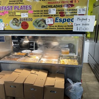 Matamoros Tacos - Menu area as of April 2023 - Food Stands Near Me - Austin, Texas Matamoros Tacos - Menu area as of April 2023 - Food Stands Near Me - Austin, Texas