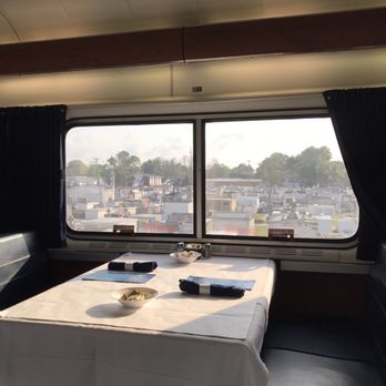 Amtrak - The dining table. - Public Transportation Near Me - New Orleans, Louisiana