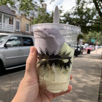 The Bent Spoon - Blueberry mascarpone, sweet basil, and lemon thyme - Ice Cream & Frozen Yogurt Near Me - Princeton, New Jersey The Bent Spoon - Blueberry mascarpone, sweet basil, and lemon thyme - Ice Cream & Frozen Yogurt Near Me - Princeton, New Jersey