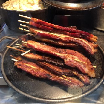 Columbus Blue Jackets - Bacon on a stick - concessions at Nationwide CBJ game. - Professional Sports Teams Near Me - Columbus, Ohio