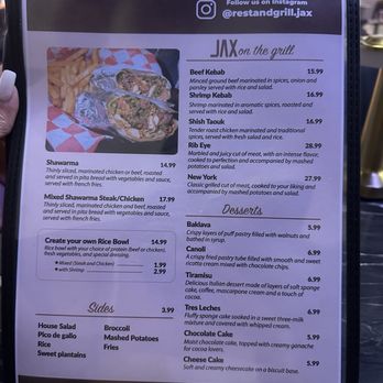 Jax Restaurant & Grill - Lounges Near Me - Jacksonville, Florida
