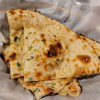 Hyderabad Spice - Garlic Naan - Indian Near Me - Matawan, New Jersey