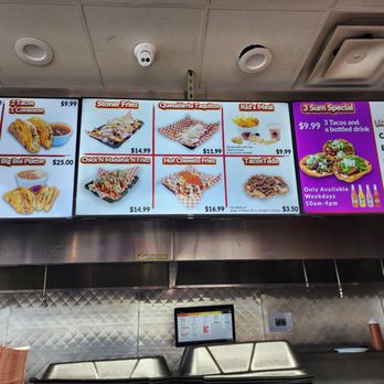 Naughty Tacos - The menu - Food Trucks Near Me - Phoenix, Arizona