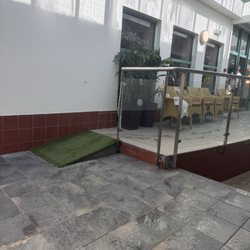 Ballymascanlon House Hotel - Ramp onto the pool deck