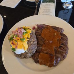 Flat iron steak