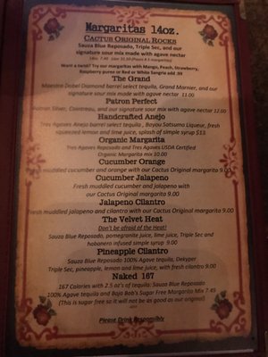 Menu photo 6 The Velvet Cactus New Orleans, LA Menu photo 6 The Velvet Cactus New Orleans, LA