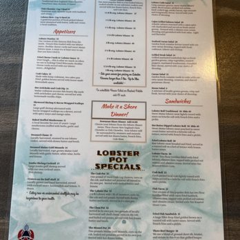 Union River Lobster Pot - Menu 1 - Seafood Near Me - Ellsworth, Maine Union River Lobster Pot - Menu 1 - Seafood Near Me - Ellsworth, Maine