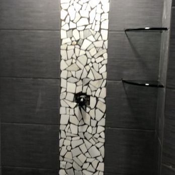 JJ Tile - Glass shelf's are awesome - Tiling Near Me JJ Tile - Glass shelf's are awesome - Tiling Near Me