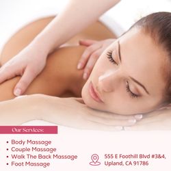 Upland Health Center Massage - Come and try our services