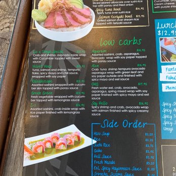 Awesome Sushi - Menu - Japanese Near Me - Long Beach, California