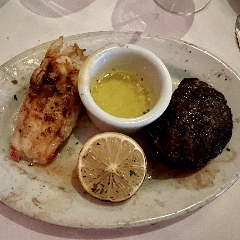 Ruth's Chris Steak House - Lobster and steak, part of the fixed price special - Steakhouses Near Me - Gaithersburg, Maryland