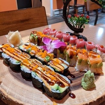 Mayasushi - Super roll, Maya roll, & yellowtail something something - Poke Near Me - Pittsburgh, Pennsylvania