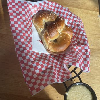 Harpoon Brewery - Salt Pretzel with IPA Cheese & Ale Mustard - Breweries Near Me - Boston, Massachusetts Harpoon Brewery - Salt Pretzel with IPA Cheese & Ale Mustard - Breweries Near Me - Boston, Massachusetts