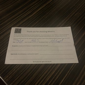 Motel 6 - Loved the personable customer service you'd expect from a 5 star hotel - Hotels Near Me - Inglewood, California Motel 6 - Loved the personable customer service you'd expect from a 5 star hotel - Hotels Near Me - Inglewood, California